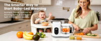 Robot culinaire pour bébé numérique multifonction 5 en 1 : vapeur, mixage, décongélation, chauffage et maintien au chaud