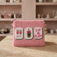 Sac de Soirée Perlé Fait Main avec Broderie Florale pour Femme – Pochette Tendance pour Fêtes – Fournisseur en Gros pour Boutiques
