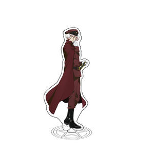 18 Estilos de Soportes Acrílicos de Anime de Dibujos Animados, Bungo Stray Dogs, Edogawa <span class=keywords><strong>Rampo</strong></span>, Personajes de PVC, Soporte de Exhibición, Modelo de Juguete - Product Image 3