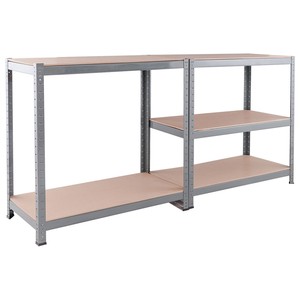 Ufficio scaffale di metallo libro cremagliera poco costoso metallo di grandi dimensioni occhiali officina Boltless Scaffalature per il garage - Product Image 4