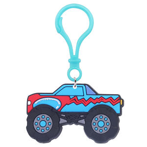Pabrik Plastik Grosir 2026 Promosi Kustom Gantungan Kunci Truk Olahraga Aksesoris PVC Karet Silikon 2D Dekorasi - Product Image 3