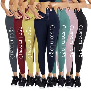 Leggings Modellanti a Vita Alta per Donna 2024, Abbigliamento Fitness Personalizzato per Bruciare Grassi, Pantaloni Yoga Compressivi, <span class=keywords><strong>Corsetto</strong></span> Snellente - Product Image 4