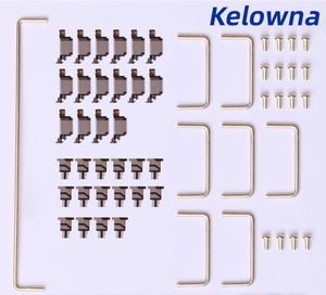 ตัวยึดแป้นพิมพ์กลไกเพลา PCB,ตัวยึดแป้นพิมพ์ Keycap แบบใสตัวยึดสกรูในตัว - Product Image 6