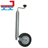 Cric de remorque léger prix usine, matériau Q235, roues en caoutchouc massif 10 pouces, charge utile maximale 13T/16T, marque JXX