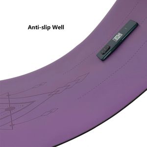 <span class=keywords><strong>Tapis</strong></span> <span class=keywords><strong>de</strong></span> yoga personnalisé en PU, <span class=keywords><strong>tapis</strong></span> en <span class=keywords><strong>caoutchouc</strong></span> naturel antidérapant, coussin <span class=keywords><strong>de</strong></span> soutien antidérapant, <span class=keywords><strong>tapis</strong></span> portable pour Pilates, inversion, équilibre, méditation - Product Image 3