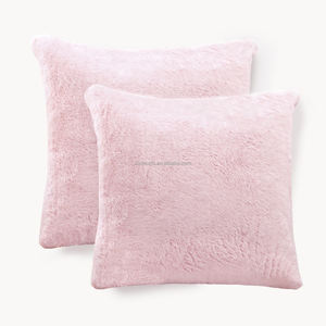Fundas de Almohada de Piel Sintética de Conejo Rosa Modernas y Lujosas, Superventas del Fabricante, Decoración para el Hogar, Sofá, Hotel - Product Image 6