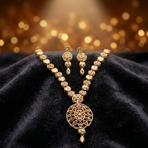 Collares de Oro Laminado de 14K, 18K, 24K al por Mayor, Joyería de Lujo, Joyería de Moda, Joyería Turca, Joyería de Latón Bañada en Oro - Product Image 2