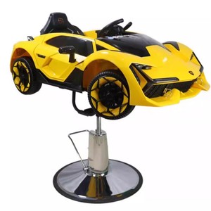 Sillón de Barbero Eléctrico Metálico de Dibujos Animados para Niños, Asiento Elevable para Salón de Peluquería, Novedad en Internet - Product Image 5