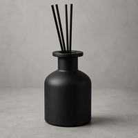 Flacon diffuseur en verre noir mat, vide, de luxe, pour parfum d'ambiance – Meilleures ventes