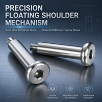 Vis à tête cylindrique à six pans creux en acier inoxydable 304 de haute précision, vis à épaule, boulons à pivotement progressif, classe 4, métriques, pour assemblage robotique