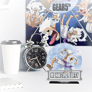 OEM ODM Anime Acrylique <span class=keywords><strong>One</strong></span> <span class=keywords><strong>Piece</strong></span> le Guerrier de la Libération Anime Manga 4 Figurine Modèle en Acrylique sur Support Anime Manga Décoration de Bureau - Product Image 5