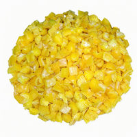Pimiento Amarillo en Cubos Congelado, Suministro al por Mayor para Restaurantes, Servicios de Alimentos, Salsas, Pizzas, Kits de Comida, Procesamiento de Vegetales