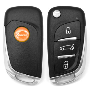 XKDS00EN Xhorse VVDI Akıllı Uzaktan Kumandalı Kablolu Anahtar 3 Düğmeli Çevirmeli Araba Anahtarı VVDI2 Aracı için Global İngilizce Versiyonu - Product Image 1