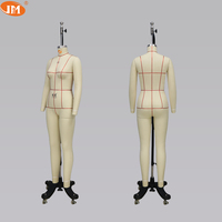 Mannequin de couture haut de gamme en fibre de verre, modèle féminin, norme nationale, détachable, corps entier, réglable, pour la création de patrons