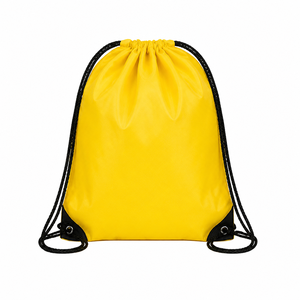 Bolsa con Cordón Ligera y Resistente para Gimnasio y Deportes, Esquinas Reforzadas, Ojales Metálicos, Logotipo Personalizado, Venta al Por Mayor, Múltiples Colores - Product Image 3