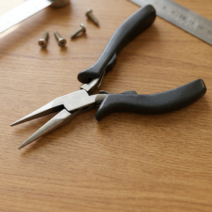 Pince à bec long de 5,5 pouces avec poignée confortable, outil manuel de précision pour la pliage de fils et la fabrication de bijoux pour bijoutiers | GS1214 - Product Image 3