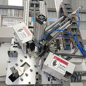 WEIKE CNC alta calidad aluminio ventana puerta cuatro cabezas esquina conjunto <span class=keywords><strong>prensa</strong></span> máquina prensadora - Product Image 4