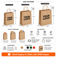 Sacs en papier personnalisés pour cadeaux de fête, sacs cadeaux en papier avec logo, sacs d'emballage en papier de luxe, sacs à main de luxe pour femmes