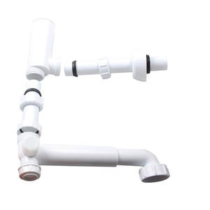 WaiiHO 026 Sistema Clásico de Drenaje Empotrado con Sifón en U de PP y Desodorizador para Tuberías - Product Image 3