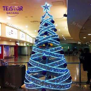 Décoration de sapin de Noël artificiel à LED pour les rues de la ville, les parcs et les projets d'éclairage de Noël en extérieur - Product Image 3