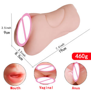Dubbele Kopnaam Huidskleurversie Van Vagina Mannen Met Omgekeerde Schimmel Grensoverschrijdend Groothandel Volwassen Speelgoed Mannelijke Masturbatie - Product Image 6