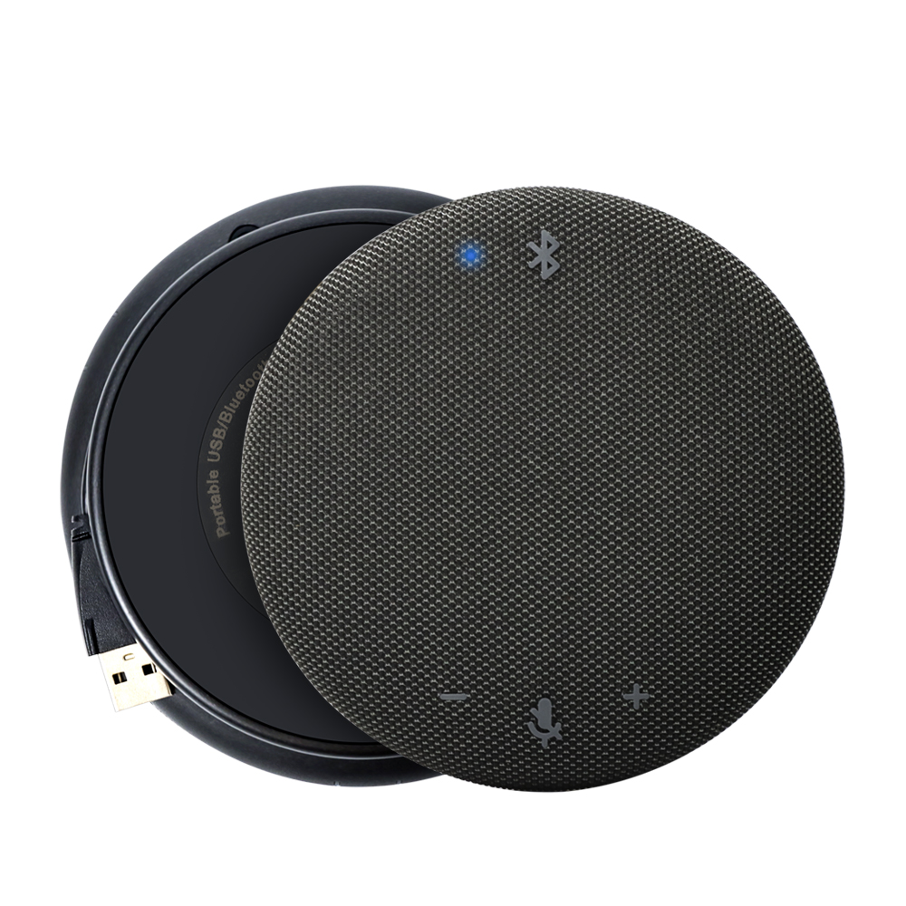 Пользовательский мини-динамик JJTS с микрофоном, беспроводной BT и USB, всенаправленный громкоговоритель, настольный микрофон для конференц-связи