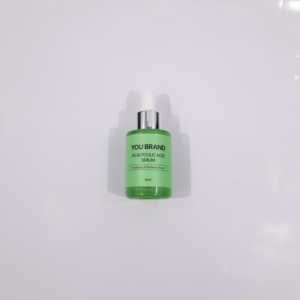 Сыворотка для лица с 5% гликолевой кислотой OEM Private Label: отшелушивание и сияние - Product Image 5