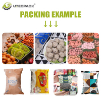 Machine électrique multifonctionnelle à commande PLC pour la scellage et l'étiquetage de sachets en film plastique pour produits alimentaires (viande séchée, melon)