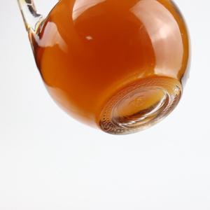 Mini bouteille en verre de forme spéciale 480ML, pour alcool, pour boissons, vin, Whisky, liquide, avec couvercle à vis, deux poignées, pour porte-bagages - Product Image 6