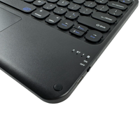 Nouveau clavier sans fil universel pour tablette en plastique de 12,9 pouces, interrupteur à ciseaux, USB 3.0 Type-C, rétroéclairage 7-RGB, iPad/iPhone/PC