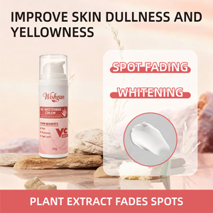 Crème éclaircissante à la vitamine C anti-taches <span class=keywords><strong>pour</strong></span> les taches brunes, le mélasma, le teint inégal, crème hydratante <span class=keywords><strong>pour</strong></span> le visage blanchissante - Product Image 4