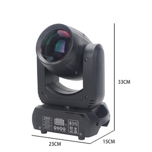 Hiệu ứng cầu vồng 150 <span class=keywords><strong>W</strong></span> <span class=keywords><strong>LED</strong></span> chùm di chuyển đầu ánh sáng gobo DJ Disco <span class=keywords><strong>LED</strong></span> Chiếu Sáng Sân khấu cho Câu Lạc Bộ tiệc cưới - Product Image 5