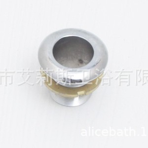 Pommeau de douche rond en alliage de zinc, montage sur plancher, diamètre intérieur 2,6 cm, hauteur 4,6 cm, design moderne - Product Image 2