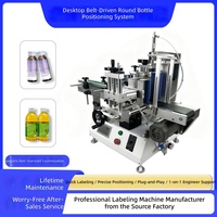 Machine d'étiquetage automatique électrique à bande PVC pour bouteilles et canettes rondes, usage alimentaire et boisson, 220V
