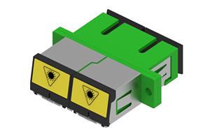 SC UPC SIMPLEX Conector de fibra óptica Adaptador óptico MM SM Adaptador óptico - Product Image 4