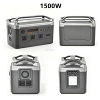 Batterie d'extension Plug-and-play 1500W 36V PV, alimentation portable, batterie Lifepo4 pour l'alimentation d'urgence en cas de catastrophe