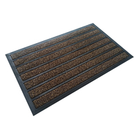 Tapis d'entrée gaufré écologique, imperméable, en polypropylène de style européen, fabriqué en usine