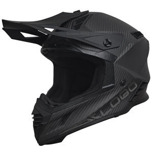Casco da <span class=keywords><strong>moto</strong></span> personalizzato alla moda casco da cross in fibra di <span class=keywords><strong>carbonio</strong></span> nero per gli uomini - Product Image 1