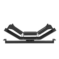 Supports de centrage en V à trois-cinq rouleaux pour convoyeurs LEHMAN, en acier au carbone, sur mesure