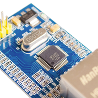 Modul jaringan W5500 perangkat keras penuh TCP/IP protokol tumpuk Ethernet 51/STM32 pengontrol mikro