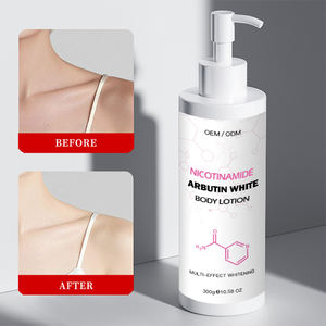 Lotion corporelle éclaircissante hydratante antioxydante blanchissante VC Niacinamide vegan à étiquette privée - Product Image 1
