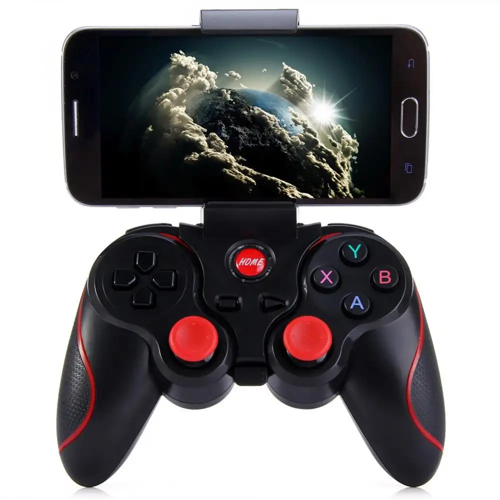 T3 kablosuz Gamepad S600 STB S3VR oyun denetleyicisi Joystick için Android IOS cep telefonları PC oyun kolu