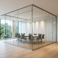 Panneau de verre trempé de sécurité 4-19 mm, verre trempé transparent pour mur-rideau extérieur, fenêtre, garde-corps, construction, certifié SGCC CE