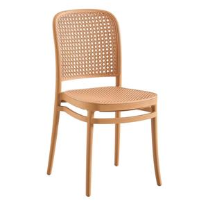 Sillas Apilables de Ratán Plástico para Exteriores, Modernas, con Respaldo de PP, para Restaurante, Cafetería, Apartamento - Product Image 5