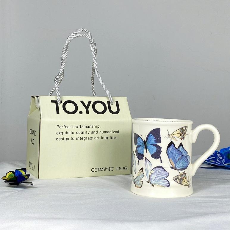 [Souvenir] Mug Papillon (Bleu)
