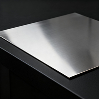 Plaque en acier inoxydable sur mesure, laminée à froid, AISI 304 321 316L 316Ti, finition miroir