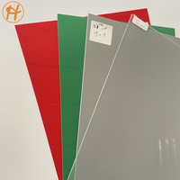 Plaque en plastique APET PET PETG GAG super transparente, feuille noire pour la publicité, thermoformage