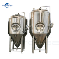 Fermenteur Unitank en acier inoxydable SUS304 pour microbrasserie, bière artisanale