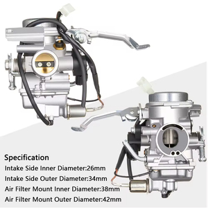 Nuovo 4 tempi <span class=keywords><strong>Yama</strong></span> sistema di alimentazione XTZ125 XTZ <span class=keywords><strong>125</strong></span> YBR125 YBR fattore <span class=keywords><strong>125</strong></span> 125cc carburatore alluminio metallo carburatore moto in metallo - Product Image 4