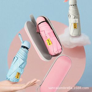 Parapluie manuel anti-UV pour femme, 8 baleines, avec logo personnalisé, 50 % de réduction, idéal pour cadeaux d'affaires, design moderne, protection soleil et pluie - Product Image 4